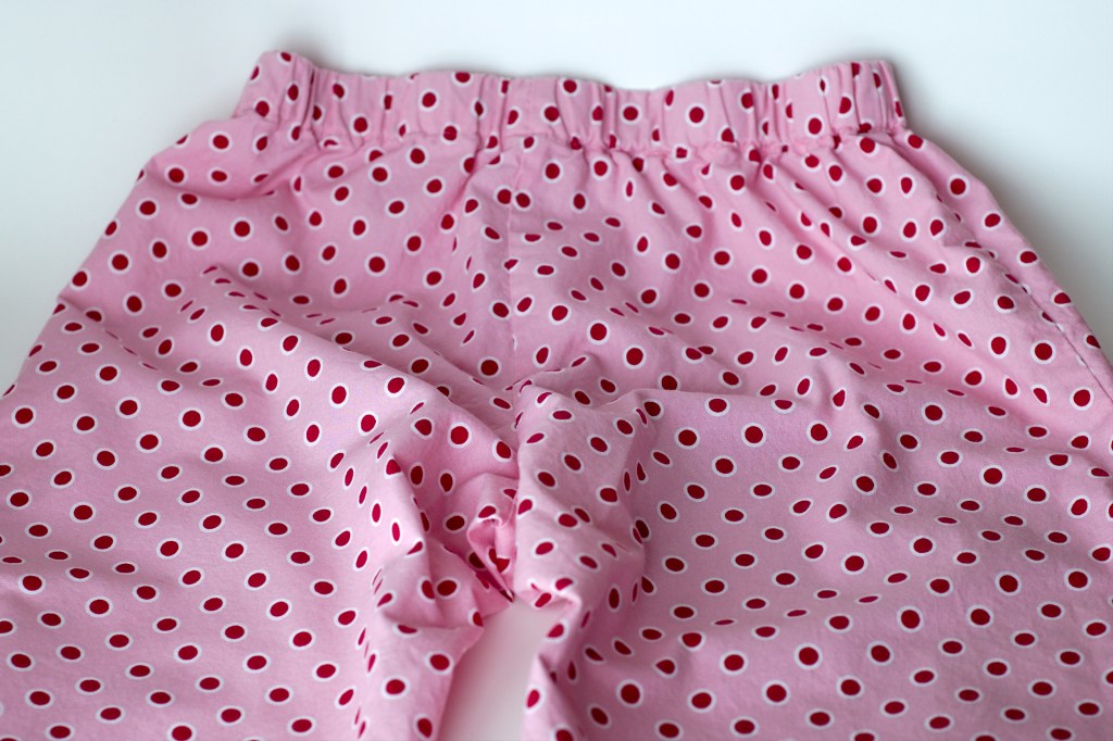 Pink pajama pants