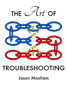 Art Of Troubleshooting - Book Cover - 3 Rows