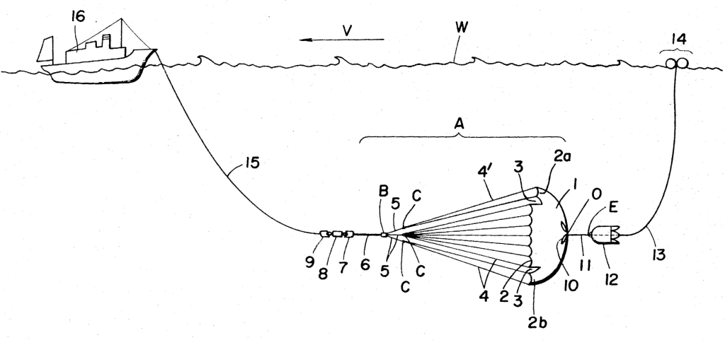 Sea Anchor - US Patent 3472195
