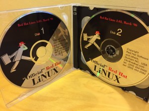 Official Red Hat Linux 3.03 CDs - March, 1996